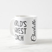 Mug L'entraîneur le plus malin du monde (Devant gauche)