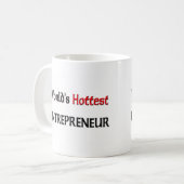 Mug L'entrepreneur le plus chaud des mondes (Devant gauche)