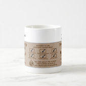 Mug L'environnement de chiot filé Sleeve Personnalisé (Centre)