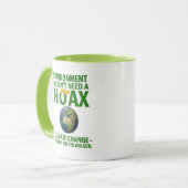 Mug L'environnement n'a pas besoin d'un canular - Chan (Devant gauche)