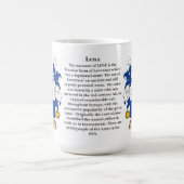 Mug Lenz, l'origine, la signification et la crête (Centre)