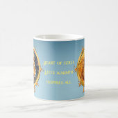 Mug Leo caractères zodiaques, motivation, horoscope, L (Centre)