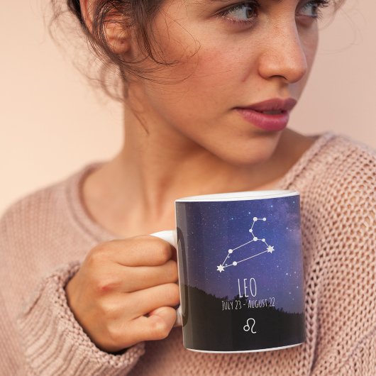 Mug Leo | Constellation Zodiaque personnalisée