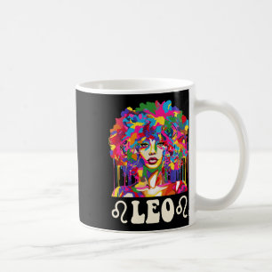 Mug Léo fille noire femme afro-américaine art annivers
