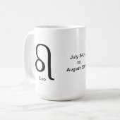 Mug - Leo Glyph (Devant gauche)