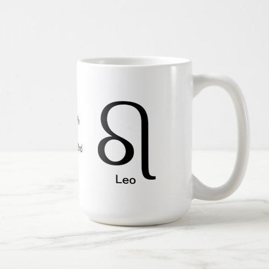 Mug - Leo Glyph (Droite)