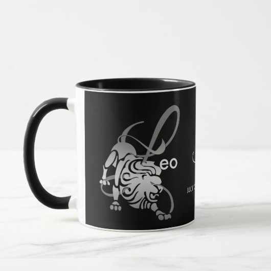 Mug Leo ♌ le lion - Signe zodiaque (Gauche)