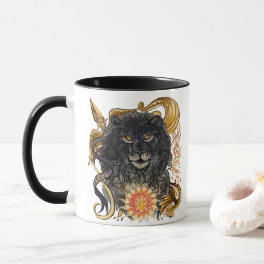 Mug Leo Zodiac (Avec donut)
