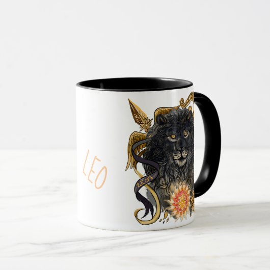 Mug Leo Zodiac (Devant droit)