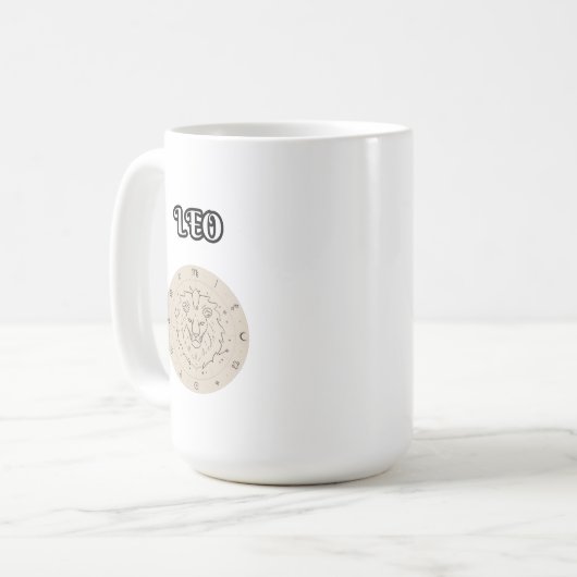 Mug leo zodiac (Devant gauche)