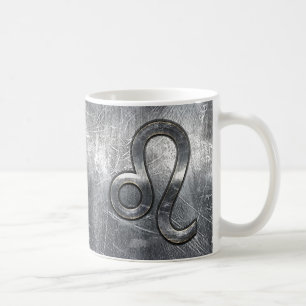 Mug Leo Zodiac Connexion de style industriel