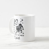 Mug Leo Zodiac Horoscope Nom personnalisé (Devant gauche)