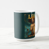 Mug Leo Zodiac Juillet Août Anniversaire Astrologie (Devant droit)