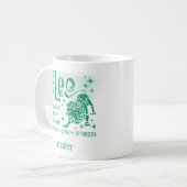 Mug Leo Zodiac Traits personnalisés Horoscope (Devant gauche)