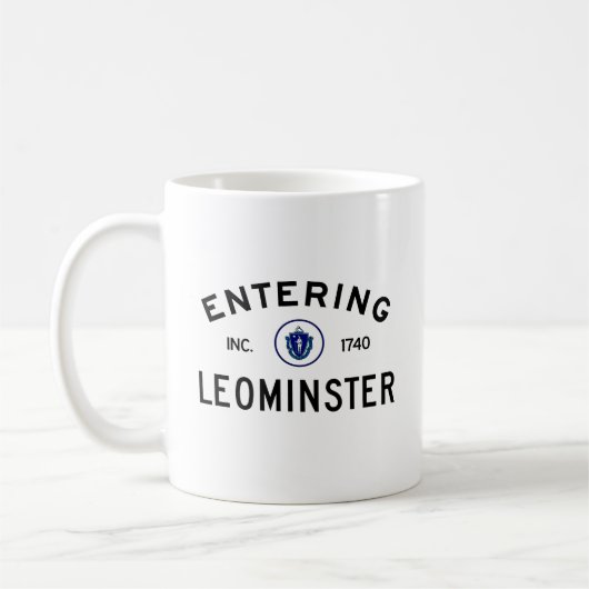 Mug Leominster entrant (Gauche)