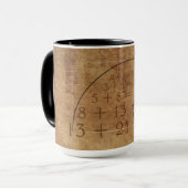Mug Leonardo da Vinci. Golden Ratio. La Coupe d'or (Devant gauche)
