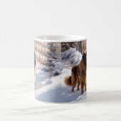 Mug Leonberger Laissez-le neiger Noël (Centre)