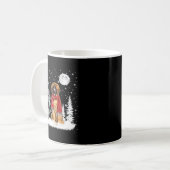 Mug Leonberger sous le feu de la Lune Pyjama de Noël d (Devant gauche)