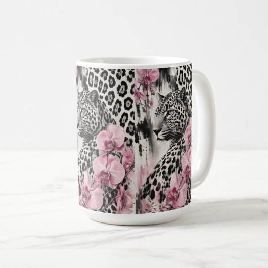 Mug LeoOrchid Amour (Devant droit)
