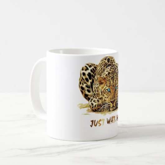 Mug léopard (Devant gauche)