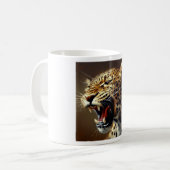 Mug Leopard (5) Chat sauvage (Devant gauche)