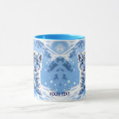 Mug Léopard bébé neige mignon fantasy (Centre)