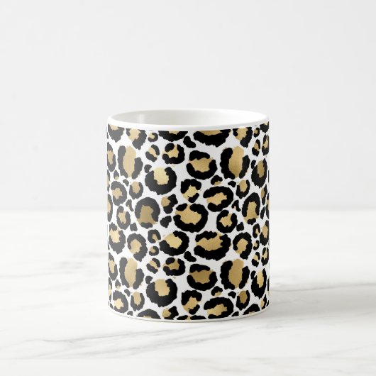 Mug Leopard blanc et or (Centre)