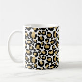 Mug Leopard blanc et or (Gauche)