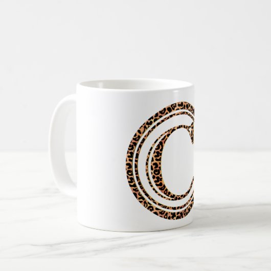 Mug léopard C (Devant gauche)