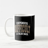 Mug Léopard Cher Difficile Répond (Gauche)