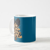 Mug Leopard Christmas Tree,christmas Coquette Bow Yarn (Devant gauche)