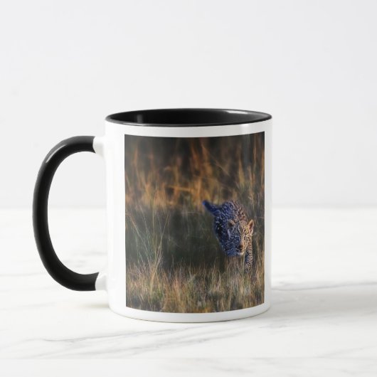 Mug Leopard Cub Panthera Pardus (Gauche)