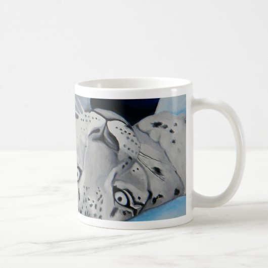 Mug Léopard de neige (Droite)