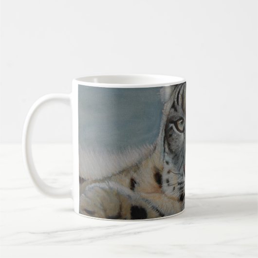 Mug Léopard de neige (Gauche)