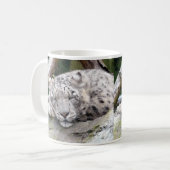 Mug Léopard de neige - beau ! (Devant gauche)