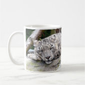 Mug Léopard de neige - beau ! (Gauche)