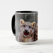 Mug Léopard de neige CUB (Devant gauche)
