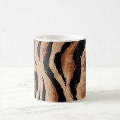 Mug Léopard de tigre : Peau animale sans joint (Centre)