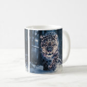 Mug Léopard des neiges (Devant droit)