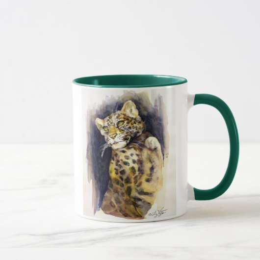 Mug léopard des neiges (Droite)