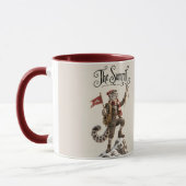 Mug Léopard des neiges alpiniste (Gauche)