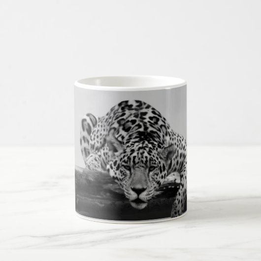 Mug Leopard en noir et blanc (Centre)