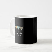 Mug Leopard Hearts Valentines Day For Team Sheriff Va  (Devant gauche)