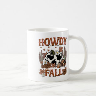 Mug Leopard Howdy Automne Citrouille Ouest Automne Aut
