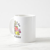 Mug Léopard K est pour l'élève de maternelle enseignan (Devant gauche)