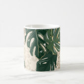 Mug Leopard Monstera : Jungle Imprimer Vintage. (Centre)