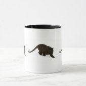 Mug Léopard noir égrappant, léopard noir égrappant,… (Centre)