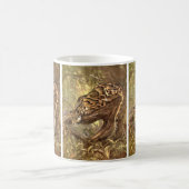 Mug Leopard nuageux par CE Swan, Animaux sauvages Vint (Centre)