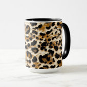 Mug Leopard peint (Devant droit)