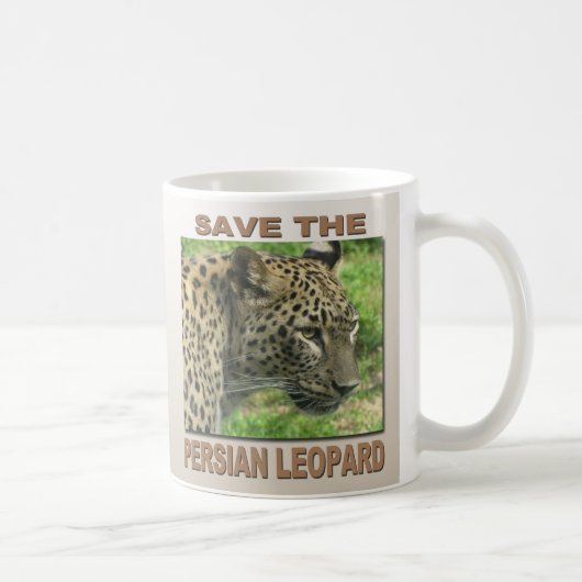 Mug Léopard persan (Droite)